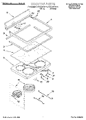 Part Location Diagram of 9750821 Whirlpool BRKT-SUPRT