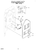 REAR CHASSIS, OPTIONAL Diagram and Parts List for KERS507YWH2  KitchenAid Range