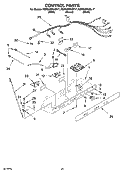 Part Location Diagram of 2255616 Whirlpool COVER-FRNT