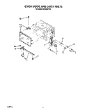Part Location Diagram of 4158740 Whirlpool HINGE-DOOR