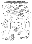Part Location Diagram of 8184202 Whirlpool COVR-TERML