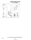 MISCELLANEOUS , LITERATURE AND OPTIONAL Diagram and Parts List for LA9800XKW1  Whirlpool Washer