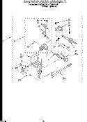 3401795 BURNER ASSEMBLY Diagram and Parts List for LTG6234AN3  Whirlpool Washer Dryer Combo
