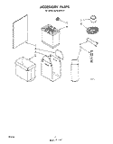 ACCESSORY PARTS Diagram and Parts List for BLNC800EV2  Whirlpool Trash Compactor