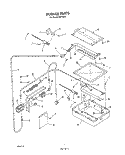 BURNER Diagram and Parts List for B8758B2  Roper Range