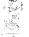 MACHINE BASE Diagram and Parts List for KAWE460WAL0  KitchenAid Washer