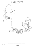 FILL AND OVERFILL Diagram and Parts List for KUDC21CS1  KitchenAid Dishwasher