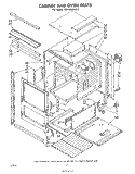 SECTION Diagram and Parts List for SB1000SKN0  Whirlpool Wall Oven