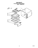 UNIT Diagram and Parts List for RB170PXYB6  Whirlpool Wall Oven