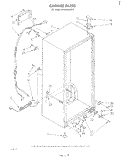 Part Location Diagram of 1100455 Whirlpool HARNESS, CABINET