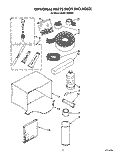 OPTIONAL Diagram and Parts List for BHAC1400XS0  Whirlpool Air Conditioner