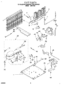 Part Location Diagram of LIT2166934 Whirlpool Use & Care Guide