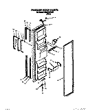 Part Location Diagram of 849445 Whirlpool RETAINER