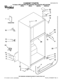Part Location Diagram of W10343810 Whirlpool USE & CARE GUIDE