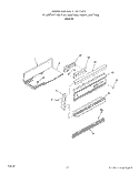 CONTROL PANEL Diagram and Parts List for B4007X0  Roper Range