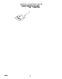 MISCELLANEOUS, LIT/OPTIONAL Diagram and Parts List for DU925QWDB4  Whirlpool Dishwasher