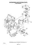 MAGNETRON AND AIRFLOW Diagram and Parts List for MW8550XS0  Whirlpool Microwave