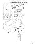 OPTIONAL Diagram and Parts List for BPAC2530ES0  KitchenAid Air Conditioner