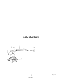 DOOR LOCK Diagram and Parts List for B9458B4  Roper Wall Oven