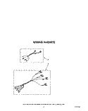 WIRING HARNESS Diagram and Parts List for KGCT305ABL0  KitchenAid Cooktop