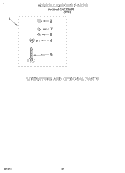 MISCELLANEOUS, LIT/OPTIONAL Diagram and Parts List for CAW1762EW0  Whirlpool Washer