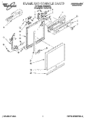 Part Location Diagram of 3373012 Whirlpool CONSOLE
