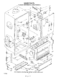LINER , LIT/OPTIONAL Diagram and Parts List for KLRF15XSWH10  KitchenAid Refrigerator