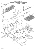UNIT Diagram and Parts List for TT18DKXBN00  Whirlpool Refrigerator