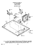 DOOR Diagram and Parts List for 2893W0A  Roper Range