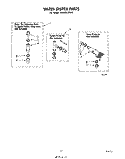 WATER SYSTEM Diagram and Parts List for LA6400XPW3  Whirlpool Washer