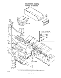 ICEMAKER Diagram and Parts List for ED19MT1LWR0  Whirlpool Refrigerator