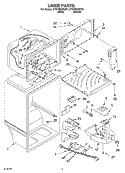 Part Location Diagram of 2221667 Whirlpool HARNS-WIRE