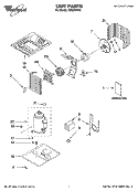 UNIT PARTS Diagram and Parts List for ACE244PT2  Whirlpool Air Conditioner