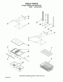 Part Location Diagram of W10231326 Whirlpool TRIM-SHELF