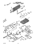 UNIT Diagram and Parts List for KTRI18KXWH01  Whirlpool Refrigerator