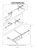 Part Location Diagram of 691401 Whirlpool Harness, Lower