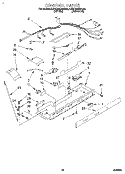 CONTROL Diagram and Parts List for KSRC22KBAL00  KitchenAid Refrigerator