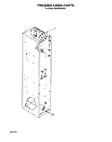 FREEZER LINER Diagram and Parts List for KSSS36DAX04  KitchenAid Refrigerator