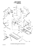 UNIT PARTS Diagram and Parts List for EF36BNNFSS11  Whirlpool Refrigerator