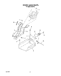 DOOR LOCK Diagram and Parts List for S9507^2  Whirlpool Range