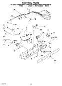 CONTROL, OPTIONAL Diagram and Parts List for KSRB22FHSS06  KitchenAid Refrigerator