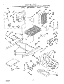 UNIT Diagram and Parts List for KSRB27FHBL04  KitchenAid Refrigerator
