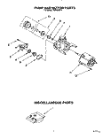 PUMP AND MOTOR, MISCELLANEOUS Diagram and Parts List for TUD5000Y2  Whirlpool Dishwasher