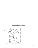 MISCELLANEOUS Diagram and Parts List for TAWL680WW1  Estate Washer