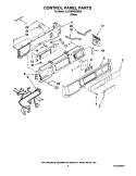 CABINET TRIM PARTS Diagram and Parts List for KSSC36FTS04  KitchenAid Refrigerator