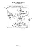 694673 BURNER Diagram and Parts List for 3LG5706XPW0  Whirlpool Dryer