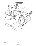 Part Location Diagram of 878542 Whirlpool Support, Burner