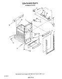 CONTAINER Diagram and Parts List for KU1550VP0  Roper Trash Compactor