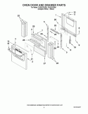 Part Location Diagram of W10221498 Whirlpool RETAINER