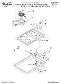 Part Location Diagram of 4455592 Whirlpool HARNS-WIRE